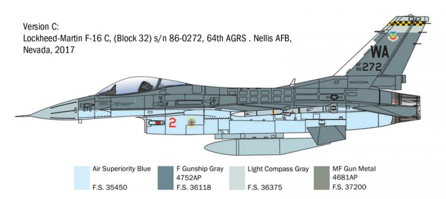 1:48 F-16C Fighting Falcon