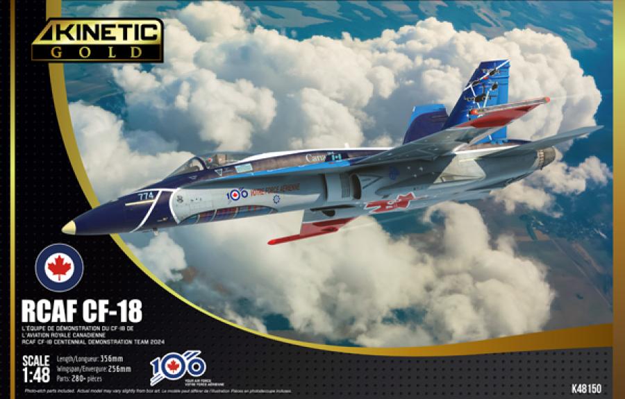 Kinetic 1/48 RCAF CF-188 100 Years