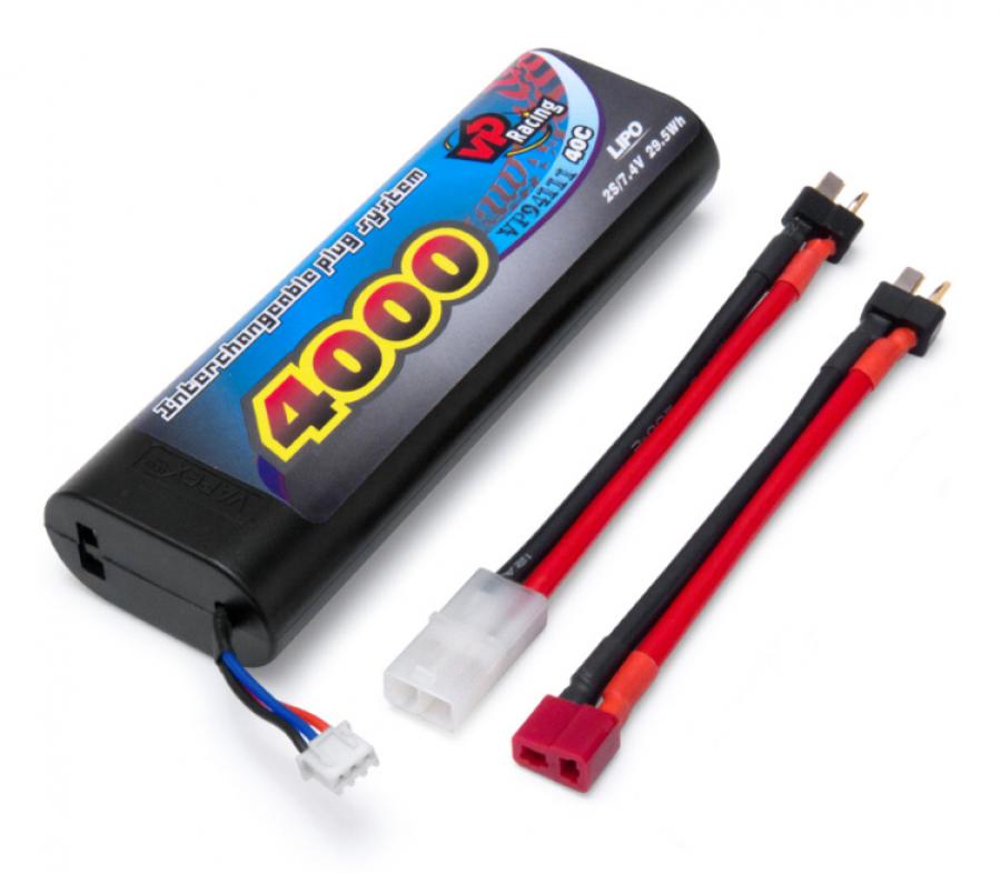 Li-Po Akku 2S 7,4V 4000mAh 40C Multi-liitin