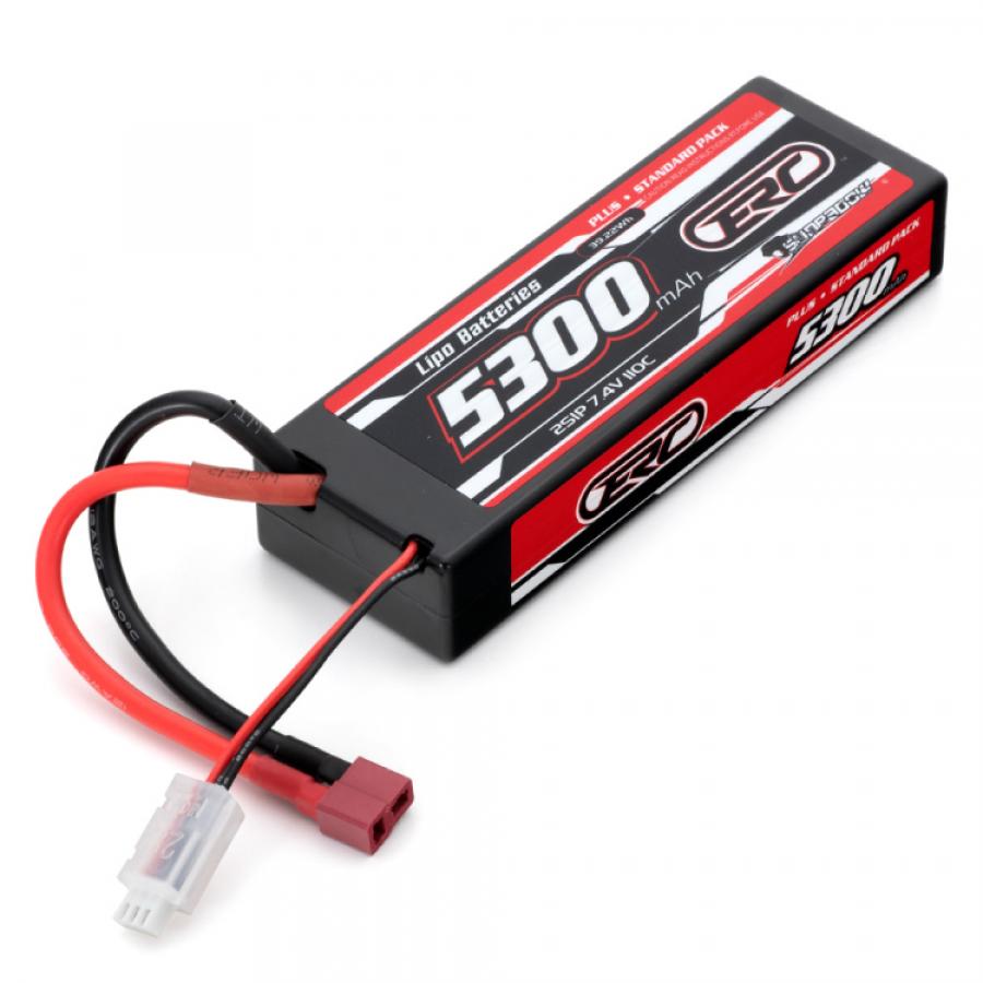 Li-Po Battery 2S 7,4V 5300mAh 110C Hard T-Connector