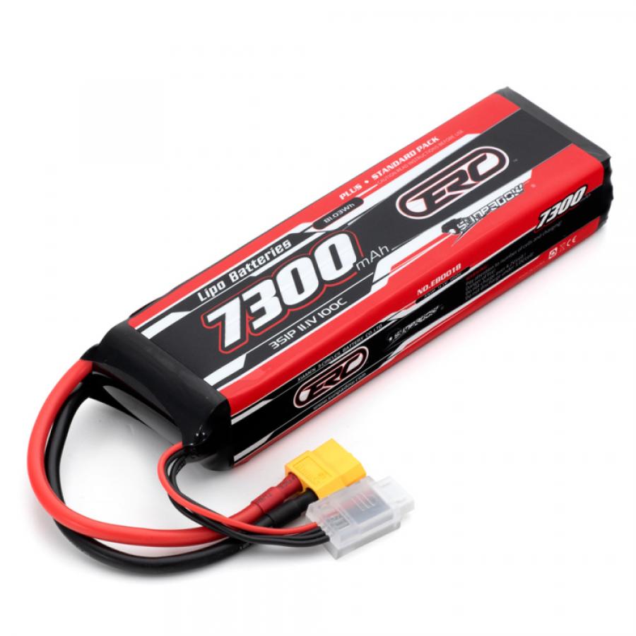 Li-Po Battery 3S 11,1V 7300mAh 100C XT60-Connector