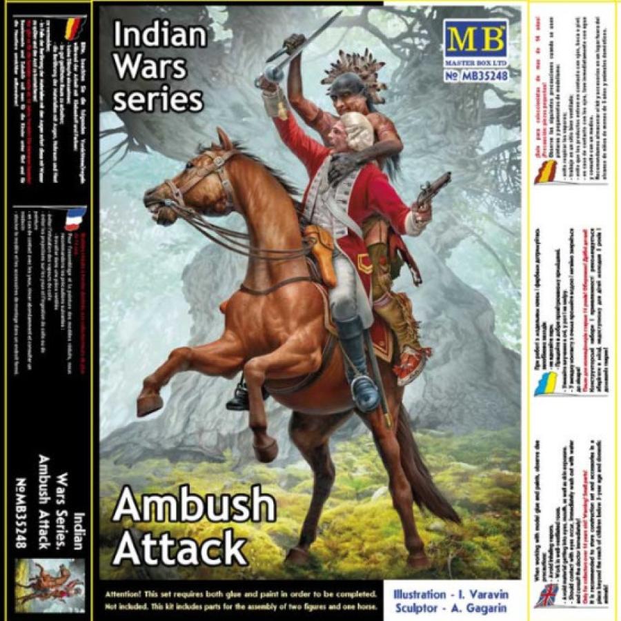 Masterbox 1/35 Indian Wars Series. Ambush Attack