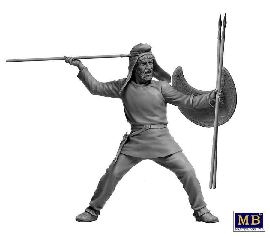 Masterbox 1/32 Persian Lightly Armed Warrior (Takabara)