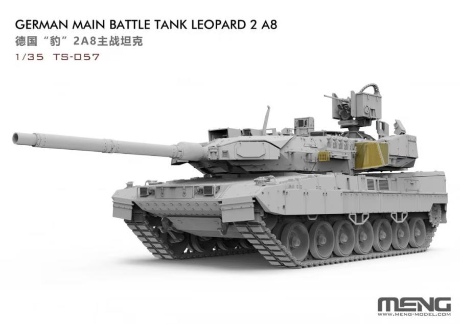 Meng 1/35 German Main Battle Tank Leopard 2A8