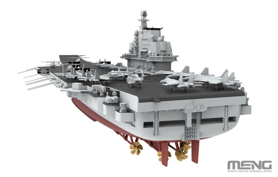Meng 1/700 Aircraft Carrier Liaoning