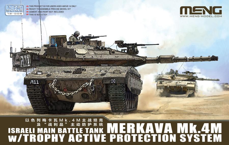 Meng 1/72 Israeli Merkava Mk.4M w/Trophy Active Protection System