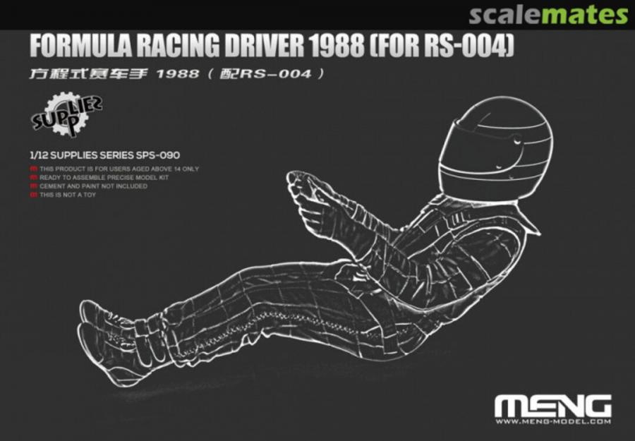 Meng 1/12 F1 Driver 1988 (For Meng kit RS-004) (Resin)