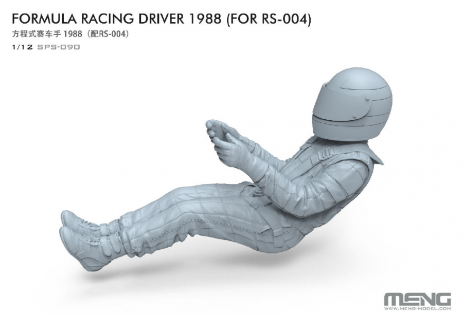 Meng 1/12 F1 Driver 1988 (For Meng kit RS-004) (Resin)