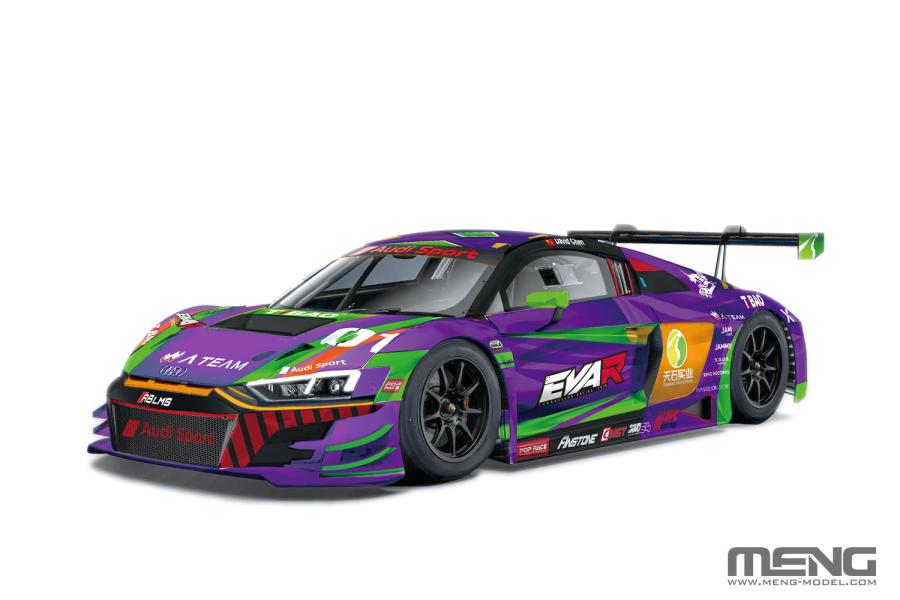 Meng 1/24 Audi R8 LMS EVA RT TEST TYPE-01 TSRT R8