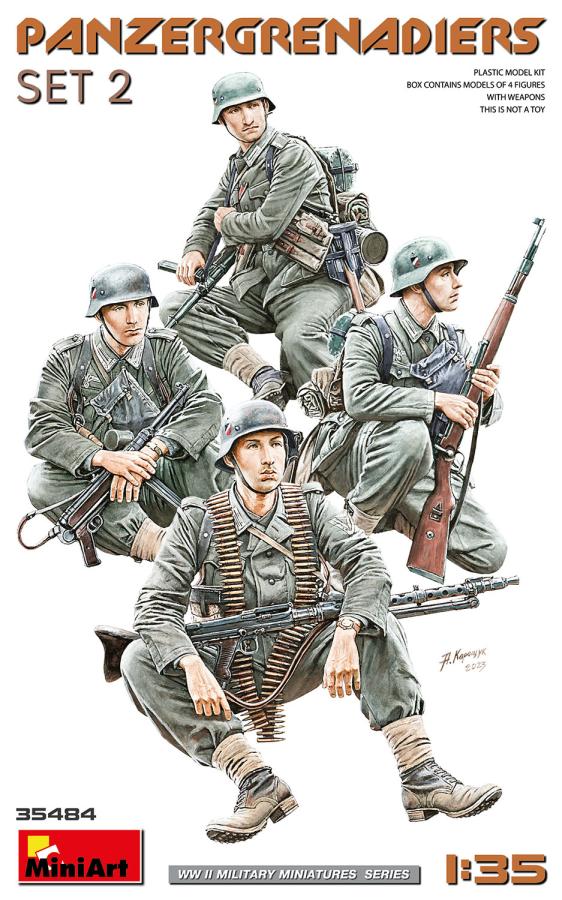 Miniart 1/35 Panzergrenadiers Set 2