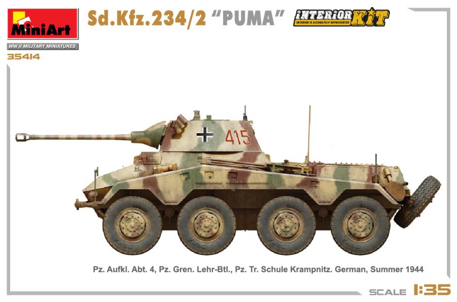 Miniart 1/35 Sd.Kfz.234/2 "Puma"