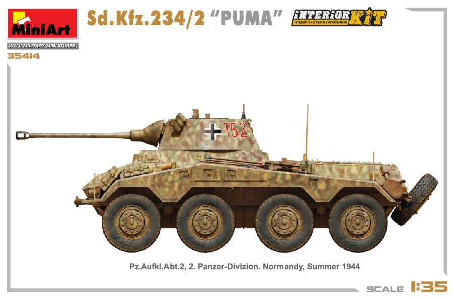 Miniart 1/35 Sd.Kfz.234/2 "Puma"