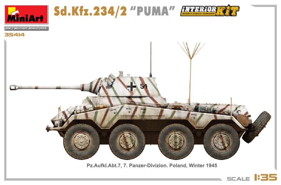 Miniart 1/35 Sd.Kfz.234/2 "Puma"