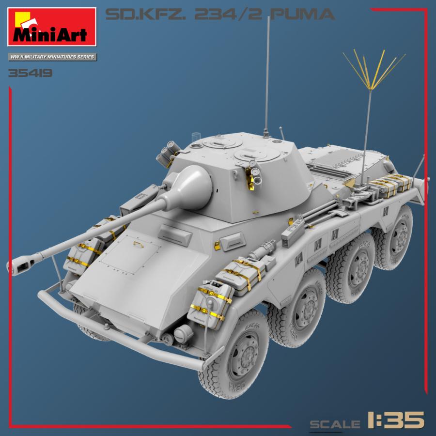 Miniart 1/35 Sd.Kfz.234/2 "Puma"
