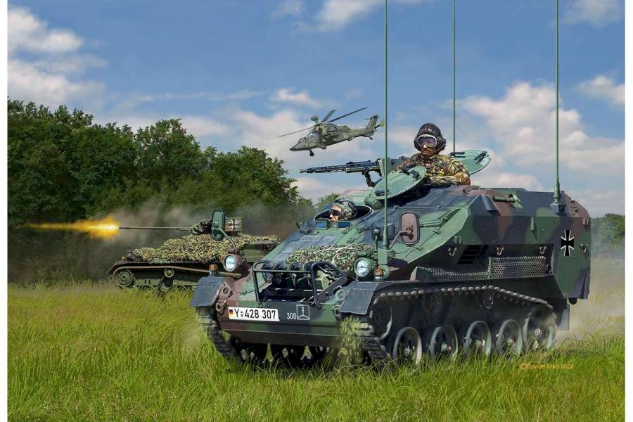 Model Set Wiesel 2 LeFlaSys BF/UF 1:35