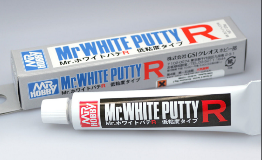 Mr Hobby -Gunze Mr. White Putty R (low viscosity vers.) 25g kitti