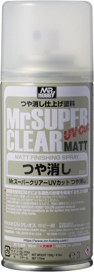Mr. Hobby Super Clear UV Cut matt Spray (170 ml)