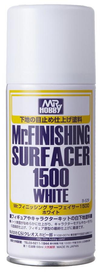 Mr. Surfacer Spray Primer 1500 White (170ml)