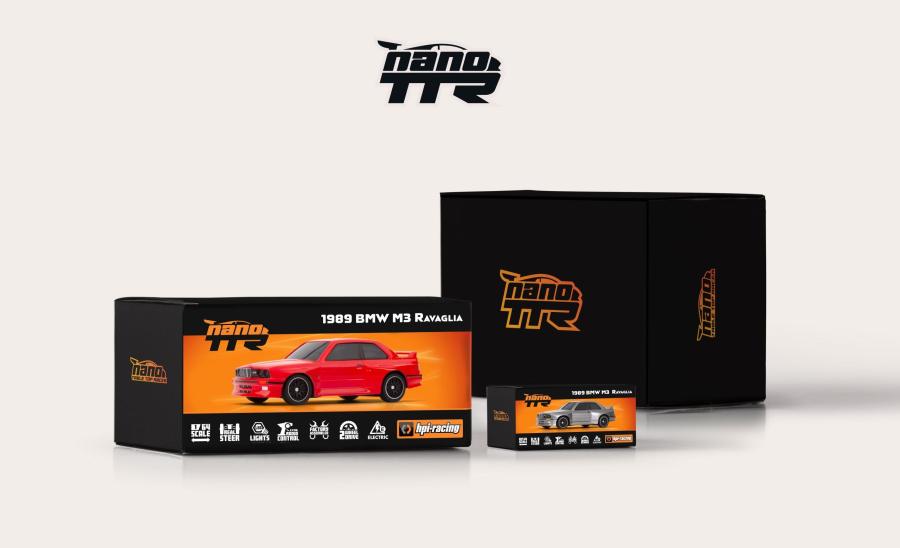 HPI nano-TTR 1989 BMW M3 E30 Ravaglia