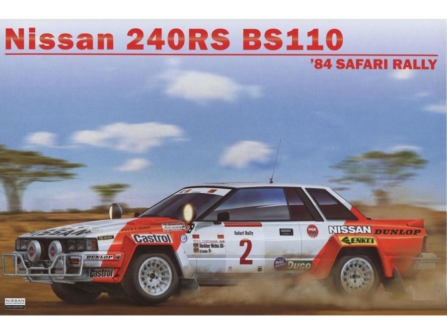 Nunu 1/24 Nissan 240RS BS110 '84 Safari Rally
