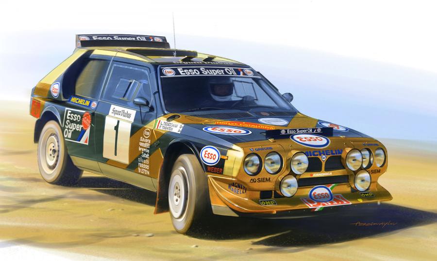 Nunu 1/24 Lancia Delta S4 Catalunya Rally 1986