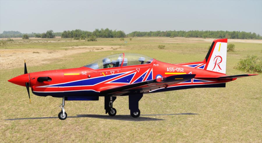 PC-21 Pilatus 55-65cc Gas/EP 1962mm Electric retracts