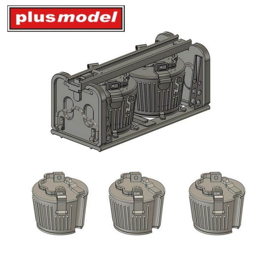 Plusmodel 1/35 Ammunition magazine for MG 34