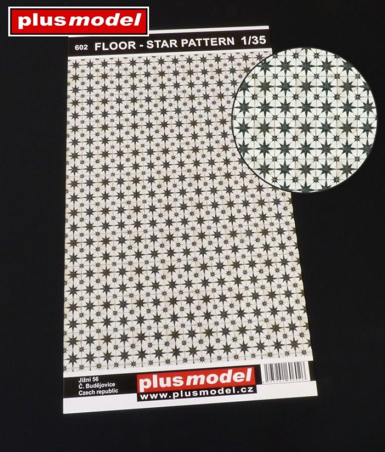 Plusmodel 1/35 Floor – star pattern