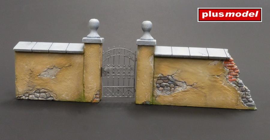 Plusmodel 1/35 Garden wall
