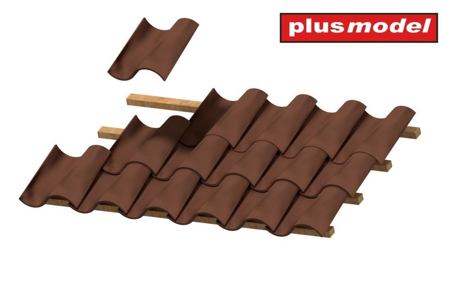 Plusmodel 1/35 Roof tiles Italian type II