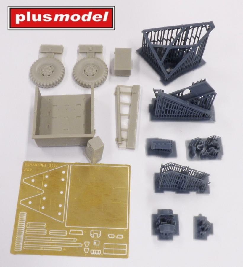 Plusmodel 1/35 US ammunition trailer M10