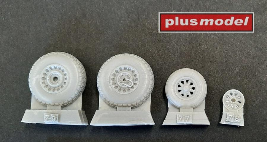 Plusmodel 1/72 A-26B Invader wheels