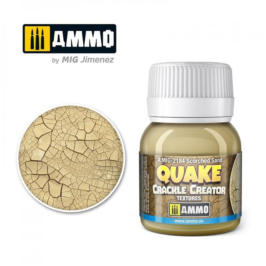 Quake Crackle Creator Scorched Sand (40ml) tekstuuriaine