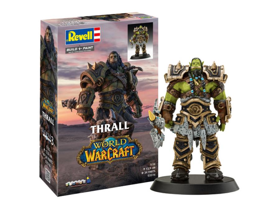 Revell 1/16 Gift Set World of Warcraft "The Orc Thrall"