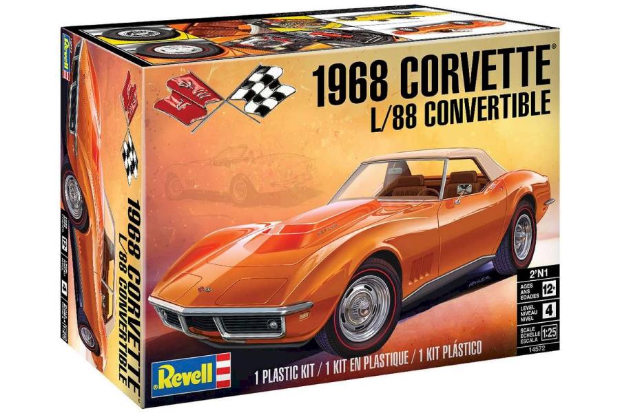 Revell 1/25 '68 Corvette L-88 Roadster 