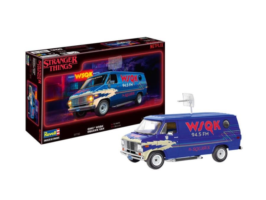Revell 1/25 GMC WSQK Squawk Van "Stranger Things"