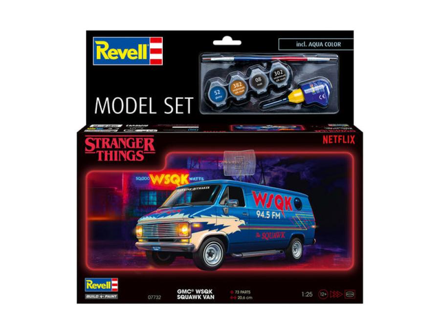 Revell 1/25 Model Set: Stranger Things GMC WSQK Van