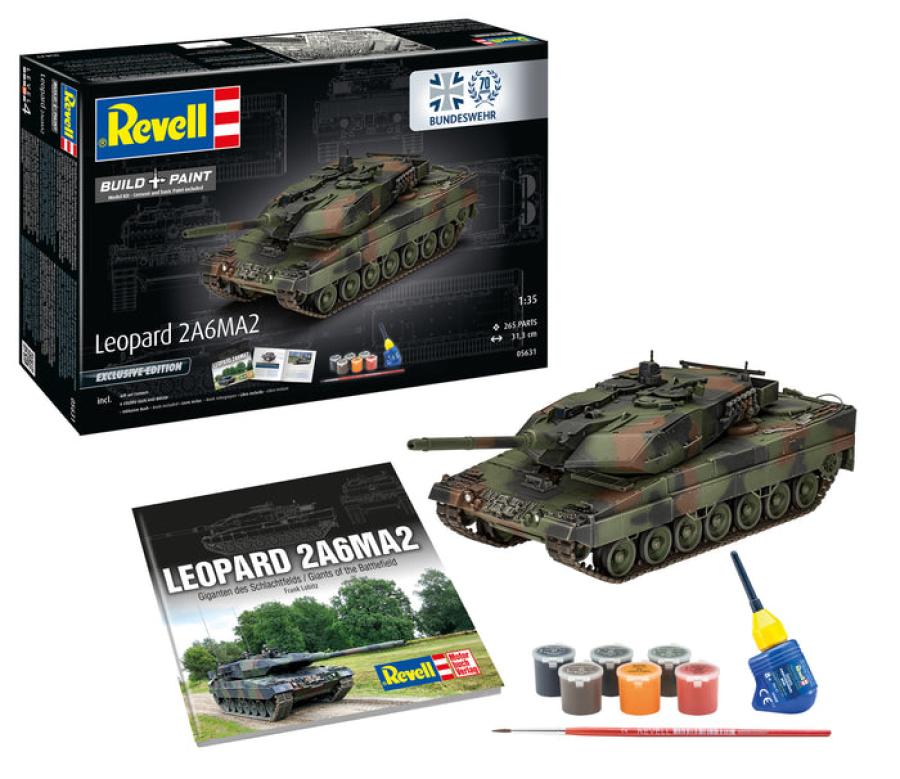 Revell 1/35 70 Years Bundeswehr: Leopard 2 A6A2 Exclusive Ed.