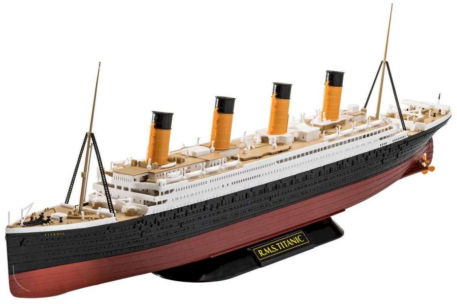 Revell 1/600 R.M.S. Titanic easy click