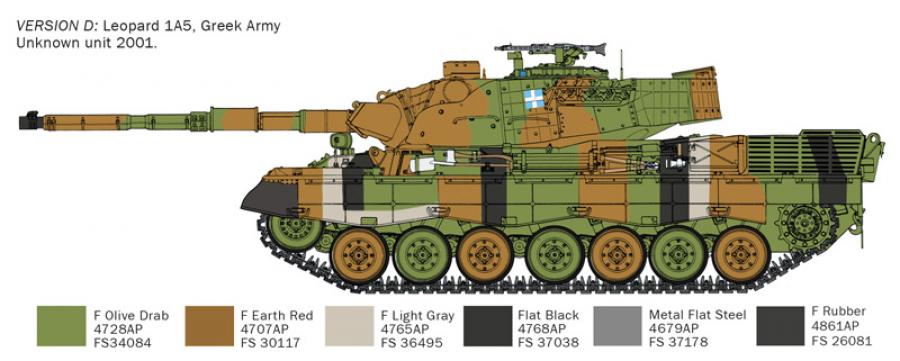 Italeri 1:35 Leopard 1A5