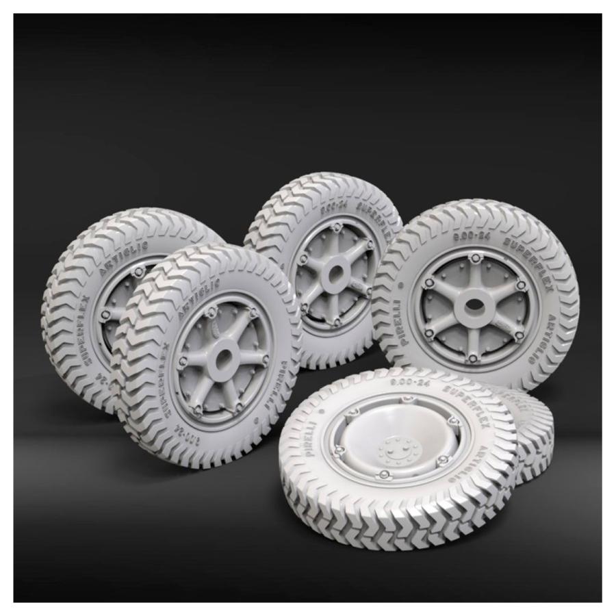 Royalmodel 1/35 Autoblinda AB41 "Artiglio" wheels set