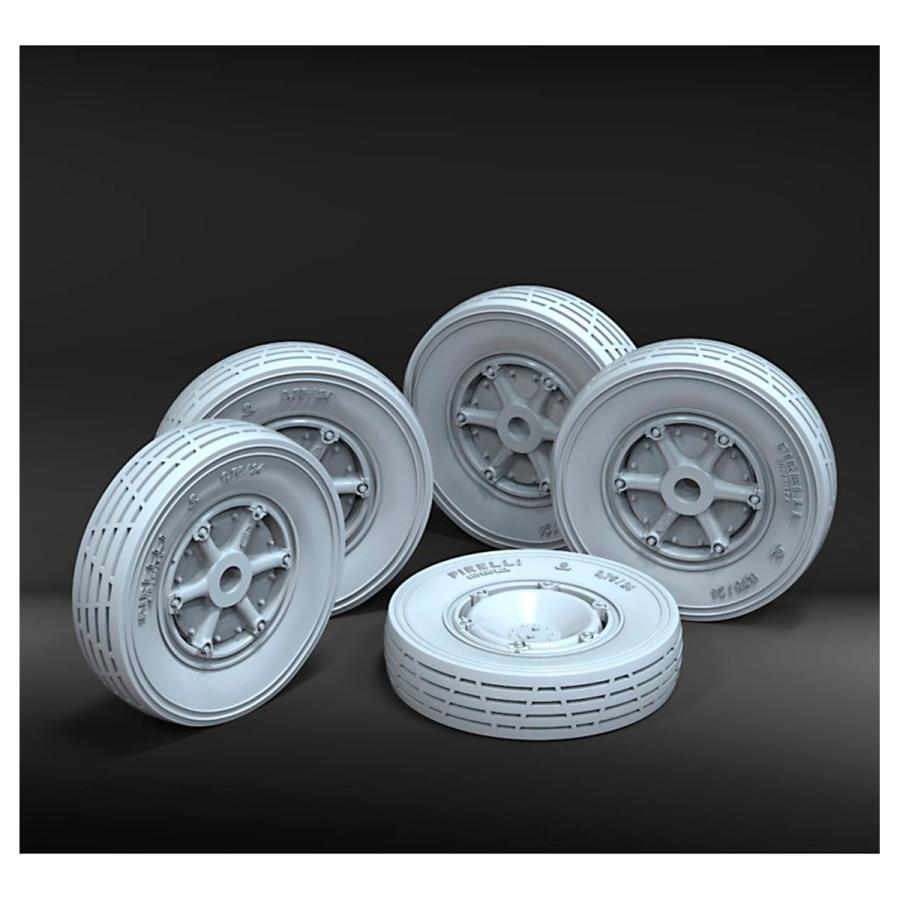 Royalmodel 1/35 Autoblinda AB41 "Libia" wheels set