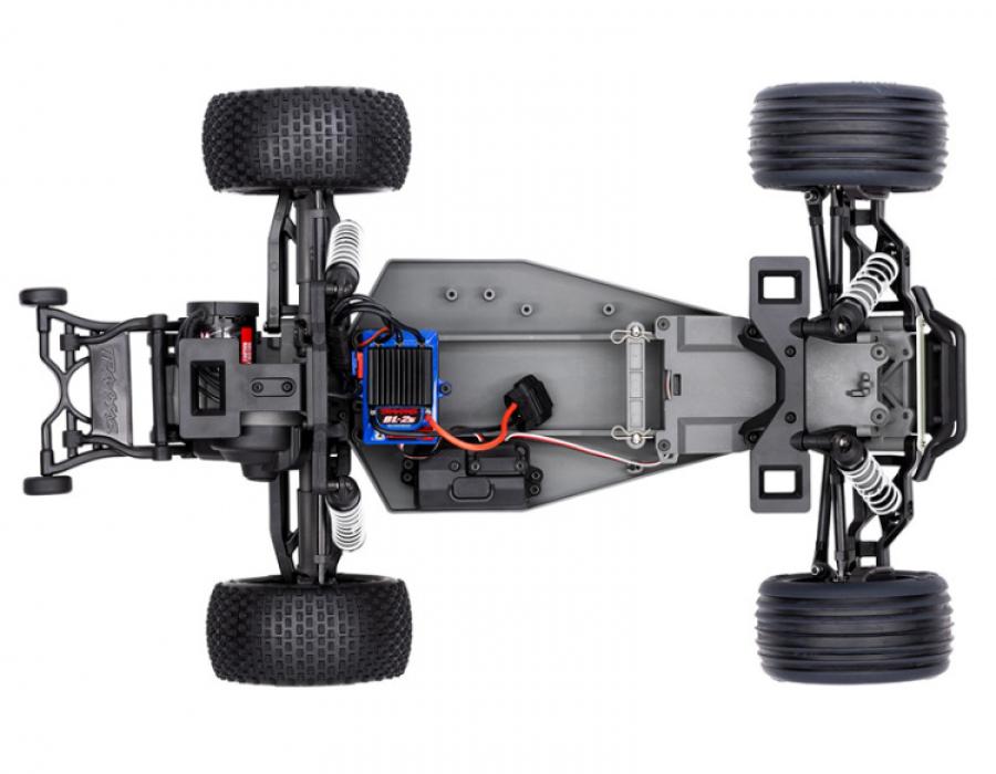 Rustler 2WD 1/10 RTR TQ BL-2s HD Blue *