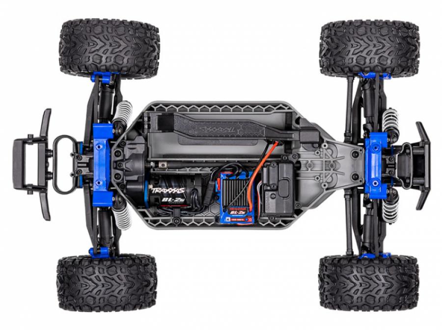 Traxxas Rustler 4x4 BL-2s 1/10 RTR TQ Blue