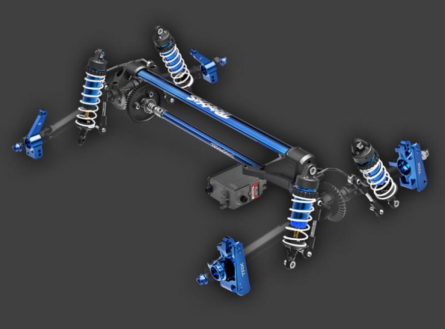 Rustler 4x4 Ultimate VXL 1/10 RTR TQ Blue *