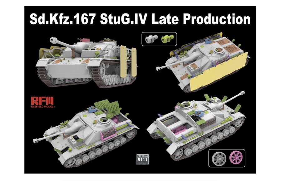Ryefield 1/35 Sd.Kfz.167 StuG.IV Late Production