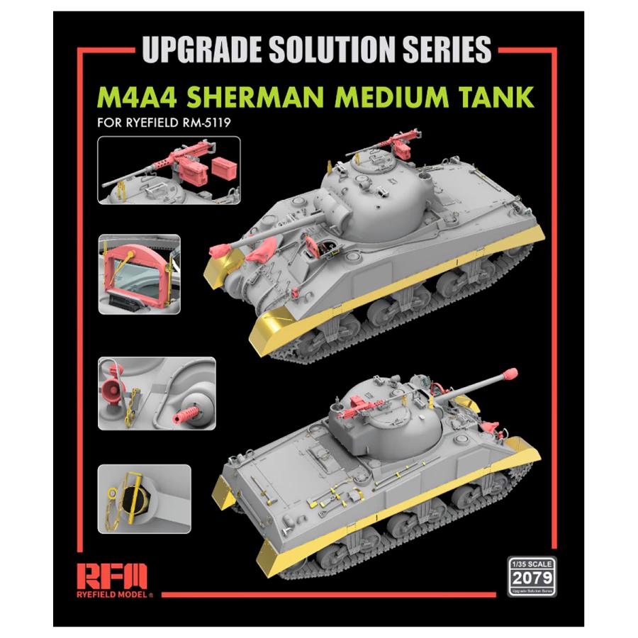 Ryefield 1/35 Upgrade Set for 5119 M4A4 Sherman