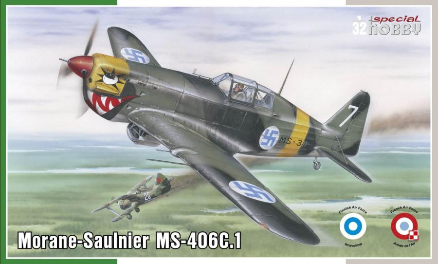 Specialhobby 1/32 Morane-Saulnier MS-406C.1 HI-TECH