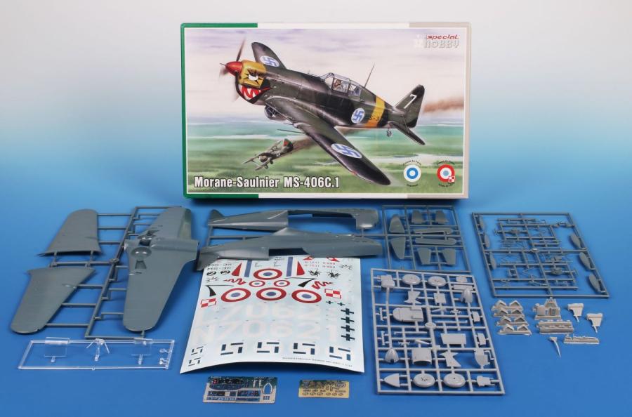 Specialhobby 1/32 Morane-Saulnier MS-406C.1 HI-TECH