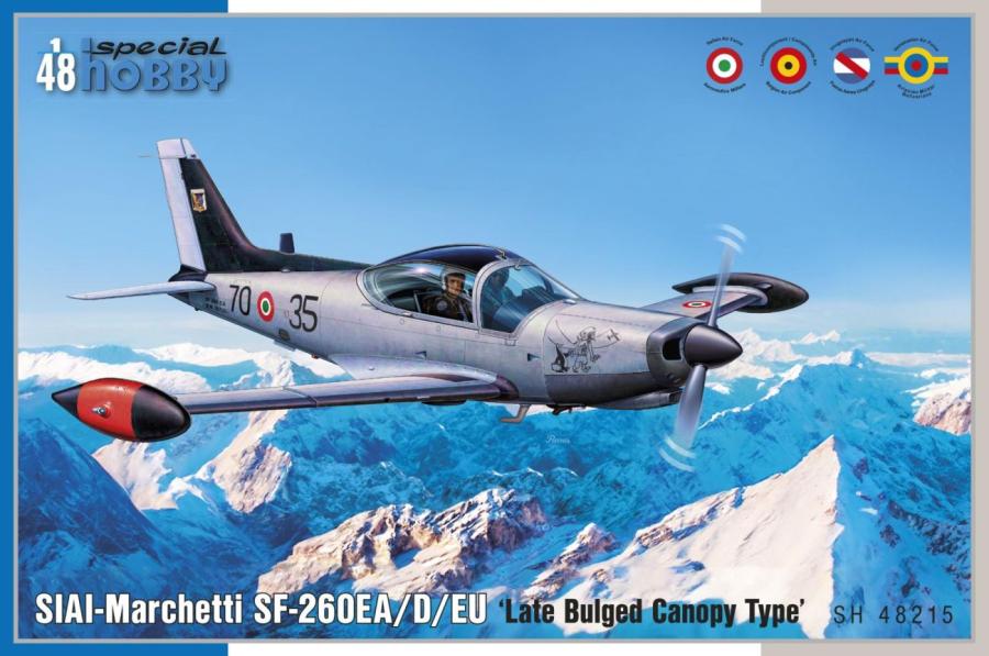 Specialhobby 1/48 SIAI-Marchetti SF-260EA/D/EU  "Late Bulged Canopy Type"